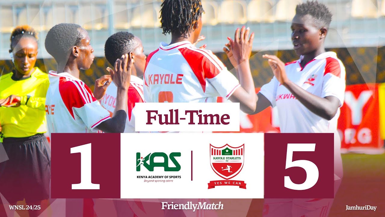Jamhuri Day Cup | KAS 1-5 Kayole Starlets | Dandora Stadium | EXTENDED HIGHLIGHTS