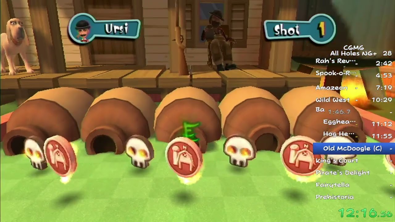 [FWR] Carnival Games Mini Golf - All Holes NG+ Speedrun in 20:10