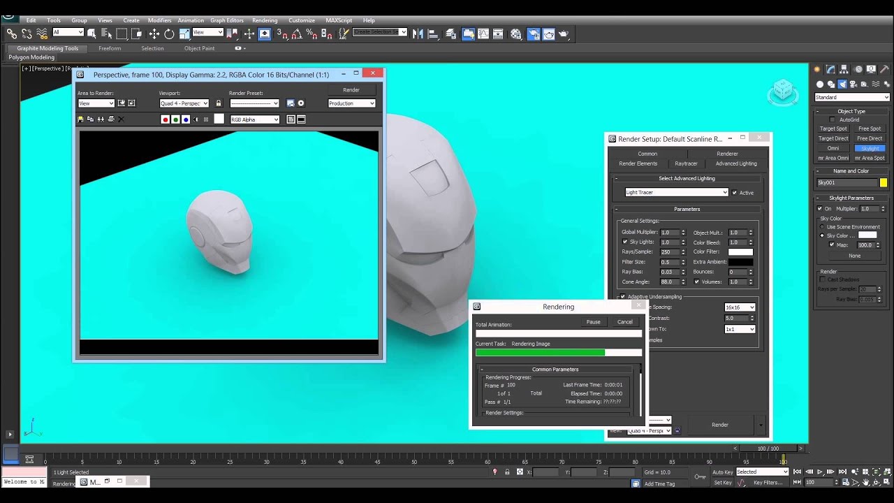 MTM 11: Realistic Lighting using the Scanline Renderer (3ds max)