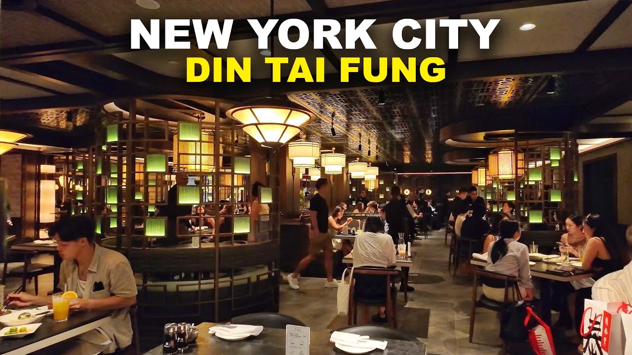 Din Tai Fung — новейший ресторан на Таймс-сквер в Нью-Йорке и крупнейший в мире ресторан Din Tai ...