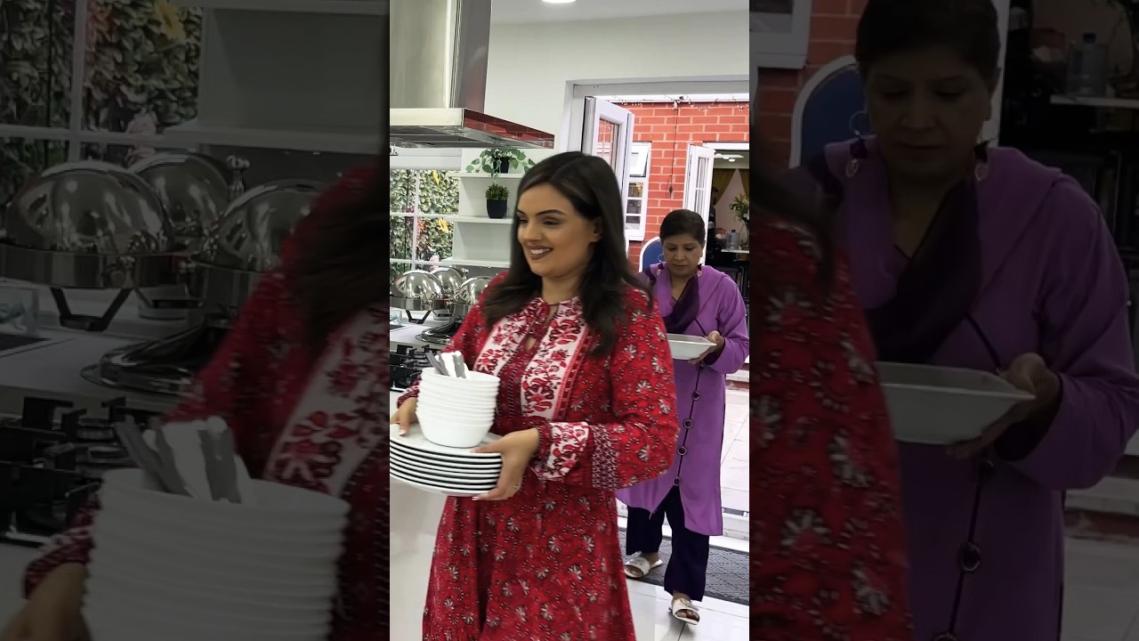 Punjabi ladies dawat preparations 