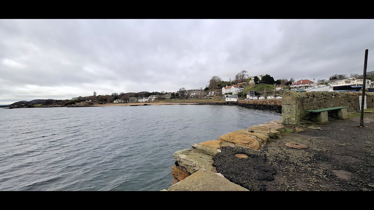 Aberdour Harbour and Black Sands 24 12 2024