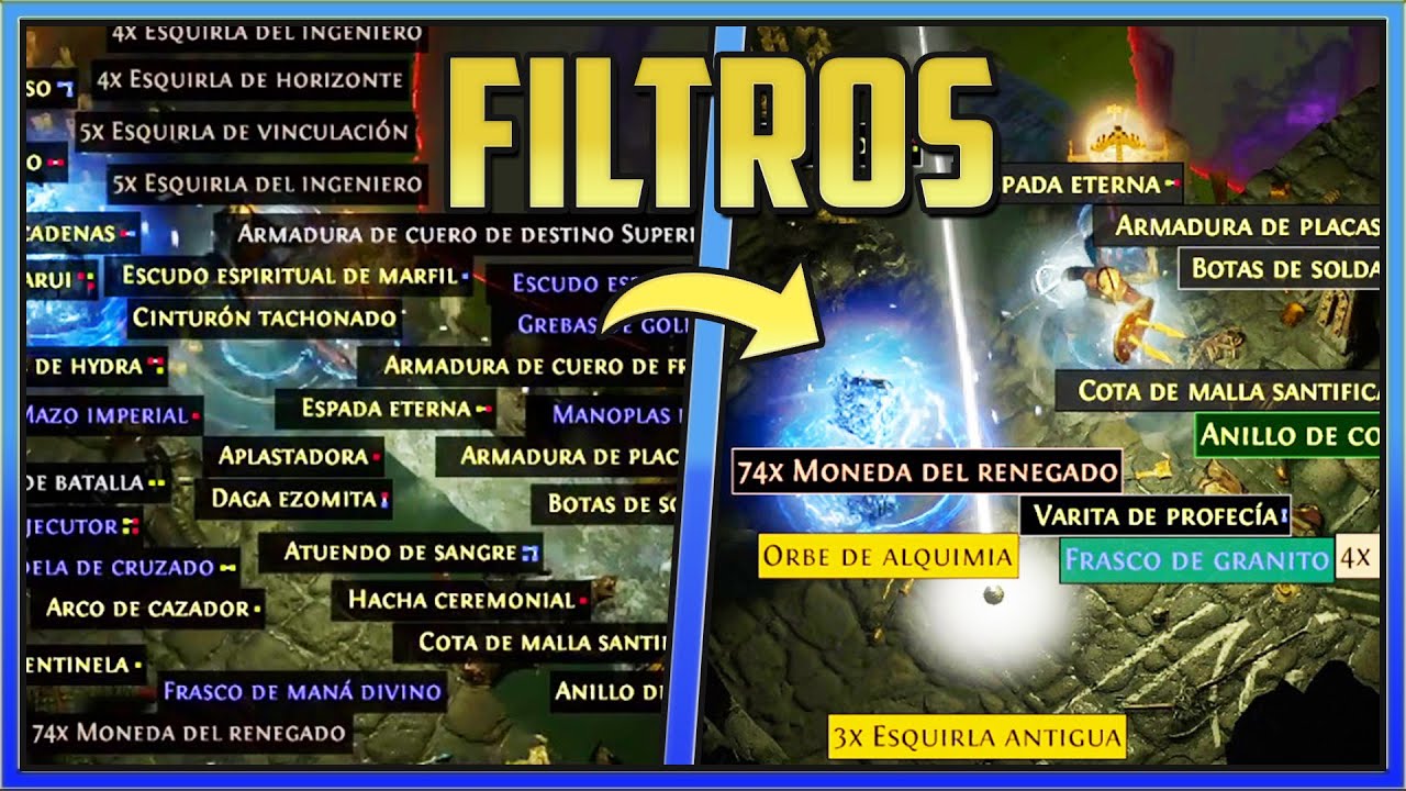 Poner FILTROS en POE FACILMENTE - PATH OF EXILE 2026