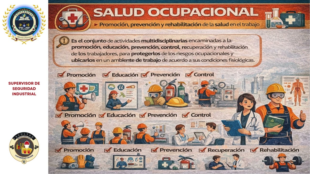 2 Diferencias entre seguridad industrial, higiene laboral y salud ocupacional