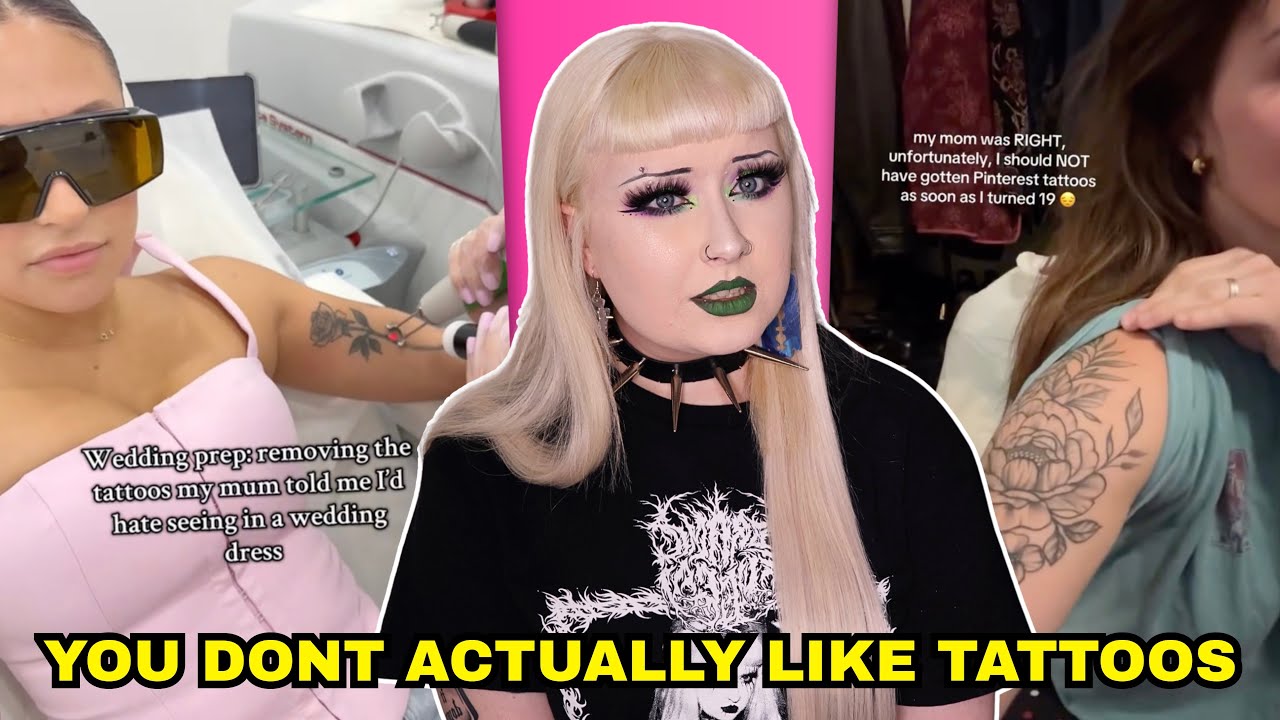 people are removing tattoos to “fit in” with societal norms 