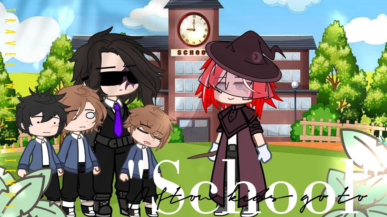 Afton kids got to school /original designs/ by H41MY