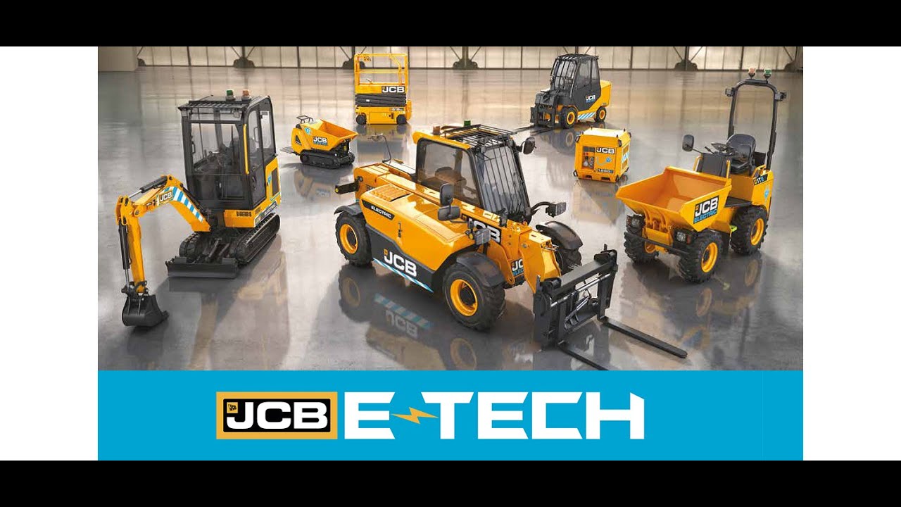 JCB E-Tech-Produktreihe - Vorstellung Launch November 2020