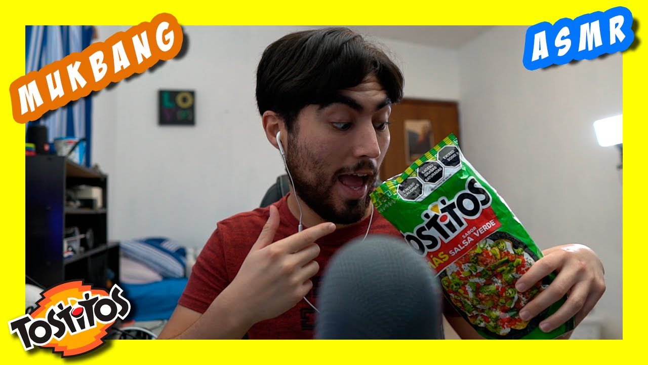😍 ASMR TOSTITOS PREPARADOS CON VALENTINA 🔥