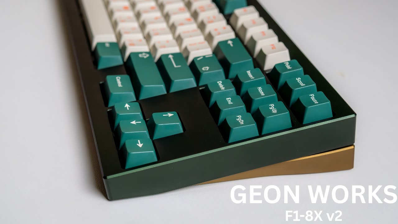 The End Game TKL. Geon Works F1-8X v2 Keyboard Review!