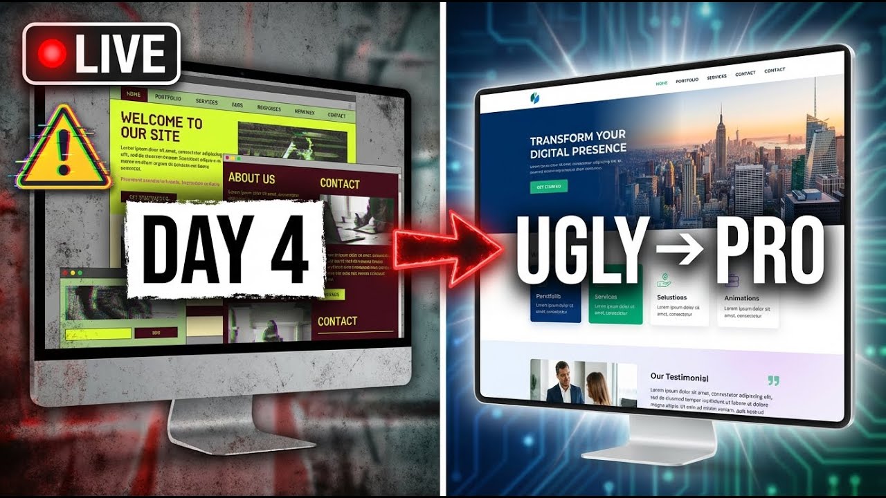 WordPress Course Day 4 🔥 | Build Professional Website (Step-by-Step)