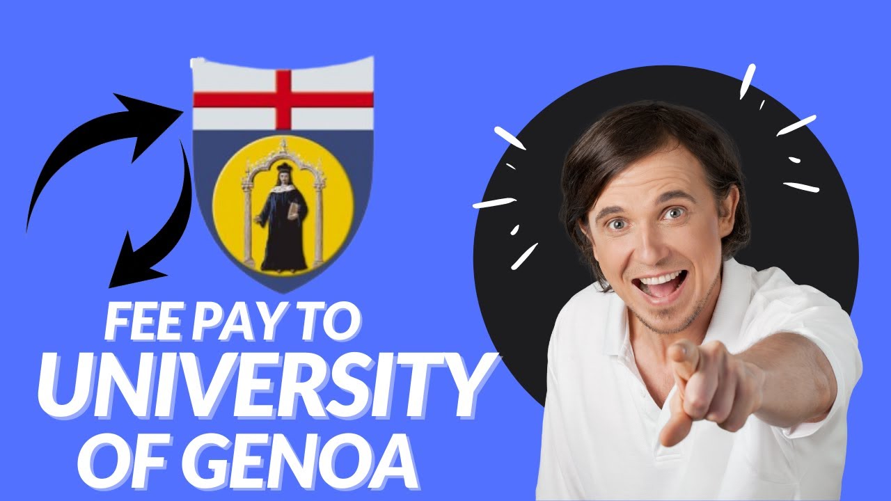 How to Pay fee of University of Genoa With Step by Step