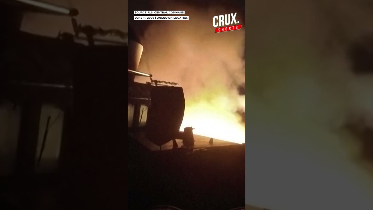 US Warship Unleashes Missile Barrage On Iran As Pentagon Reveals Dramatic Strike Footage