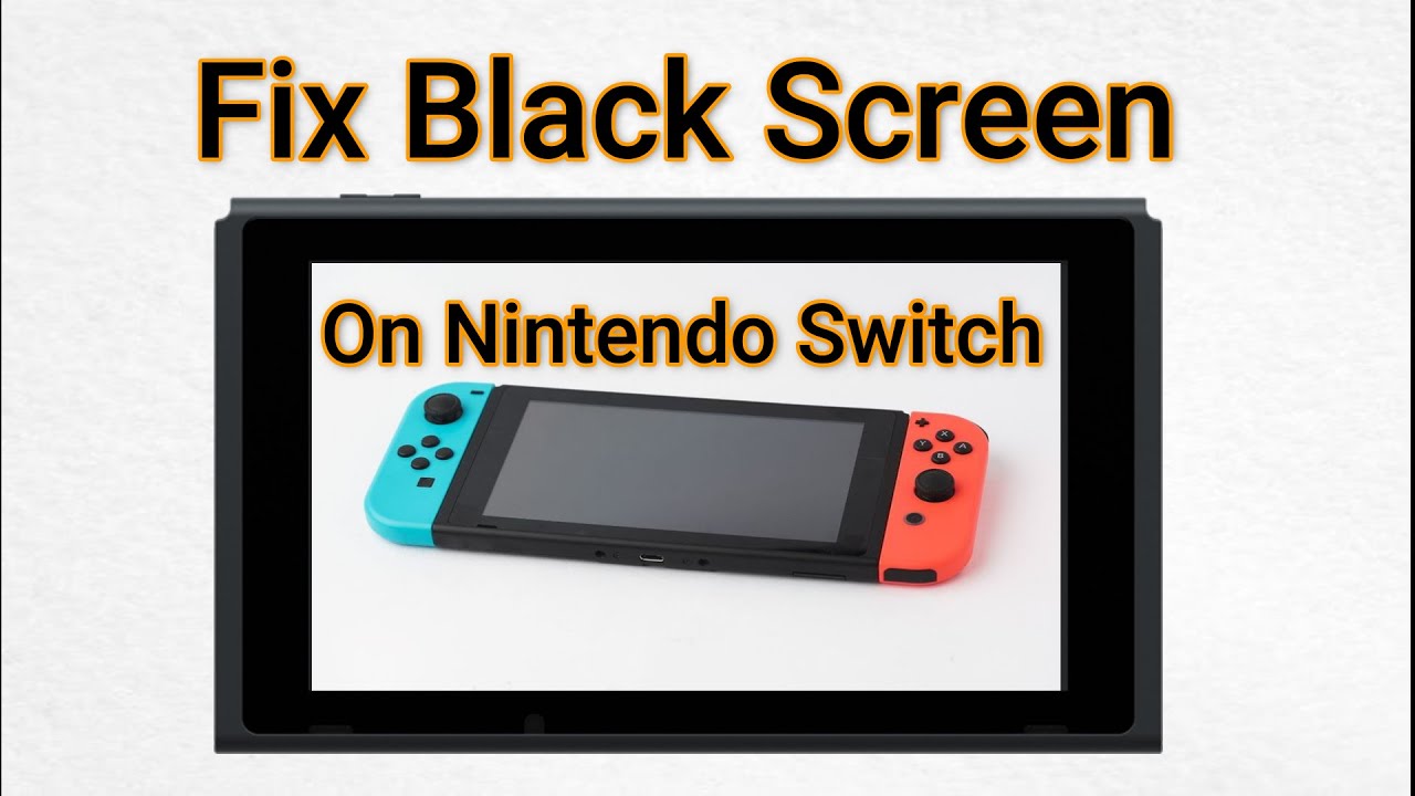 Nintendo switch rétroéclairage ok mais écran noir backlight ok but black screen resolve