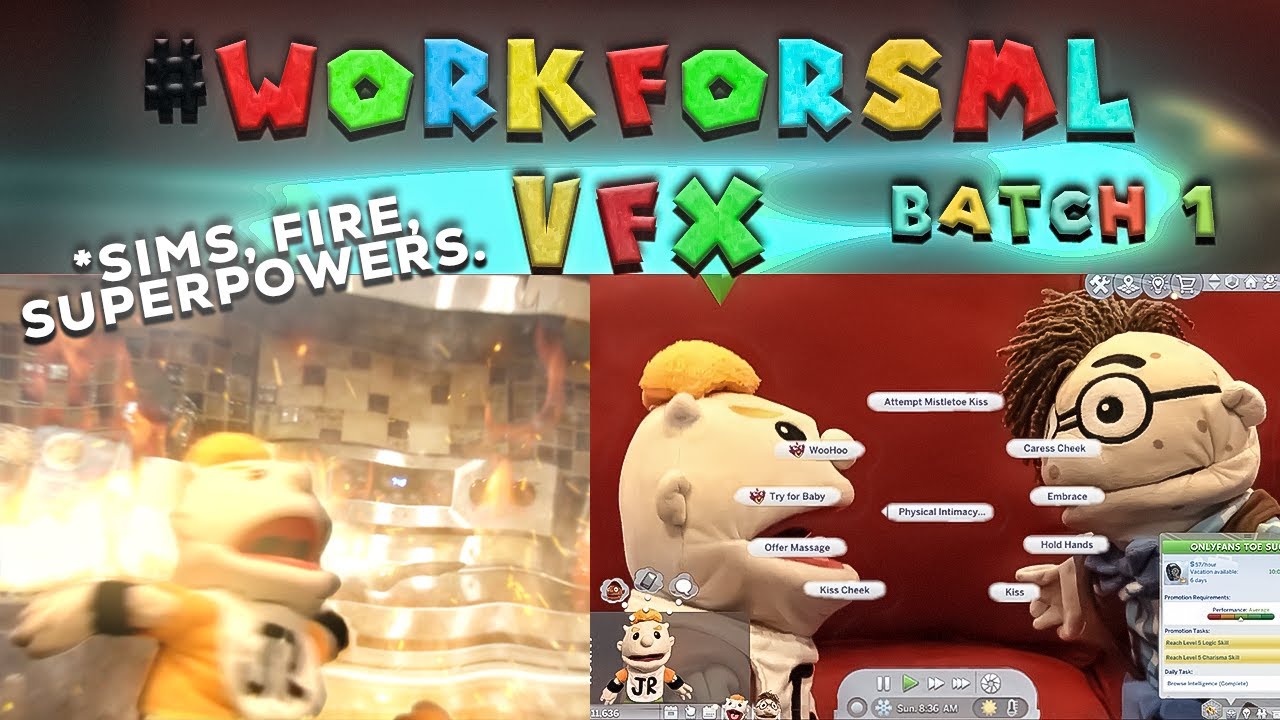 SML VFX REEL #WorkForSML @SMLMovies @ChillyVlogs SML STINK STINK