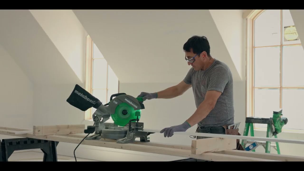 10" Single Bevel Compound Miter Saw | Metabo HPT C10FCG2