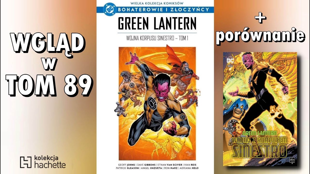 Green Lantern. Wojna z Korpusem Sinestro tom 1 - prezentacja komiksu