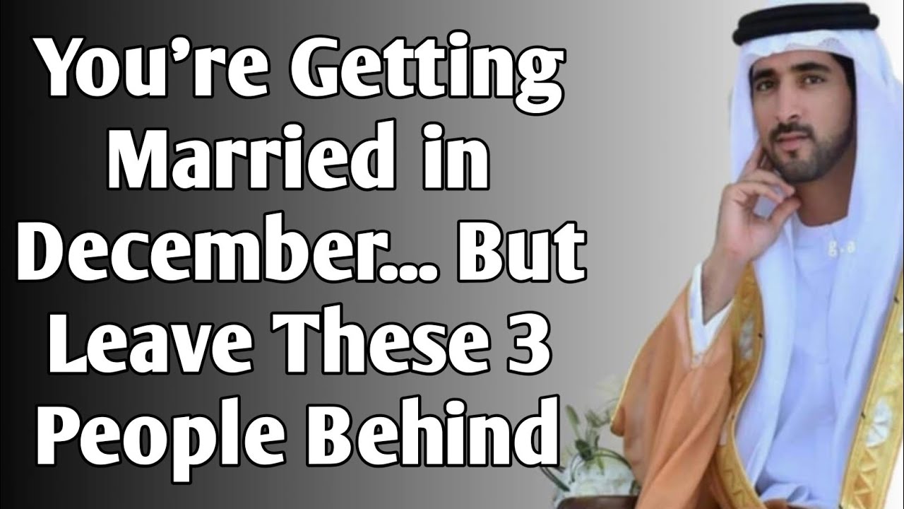 You're Getting Married  in December.. But Beware of These 3 | fazza New English translate poem fazza
