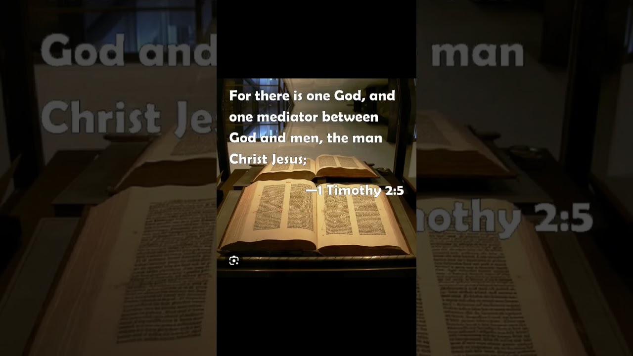 There is only ONE MEDIATOR between GOD and man only JESUS no one else ( 1 Timothy 2:5)..AMEN...