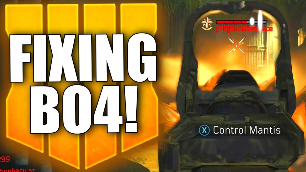 TREYARCH IS FIXING THE BLACK OPS 4 MULTIPLAYER!
