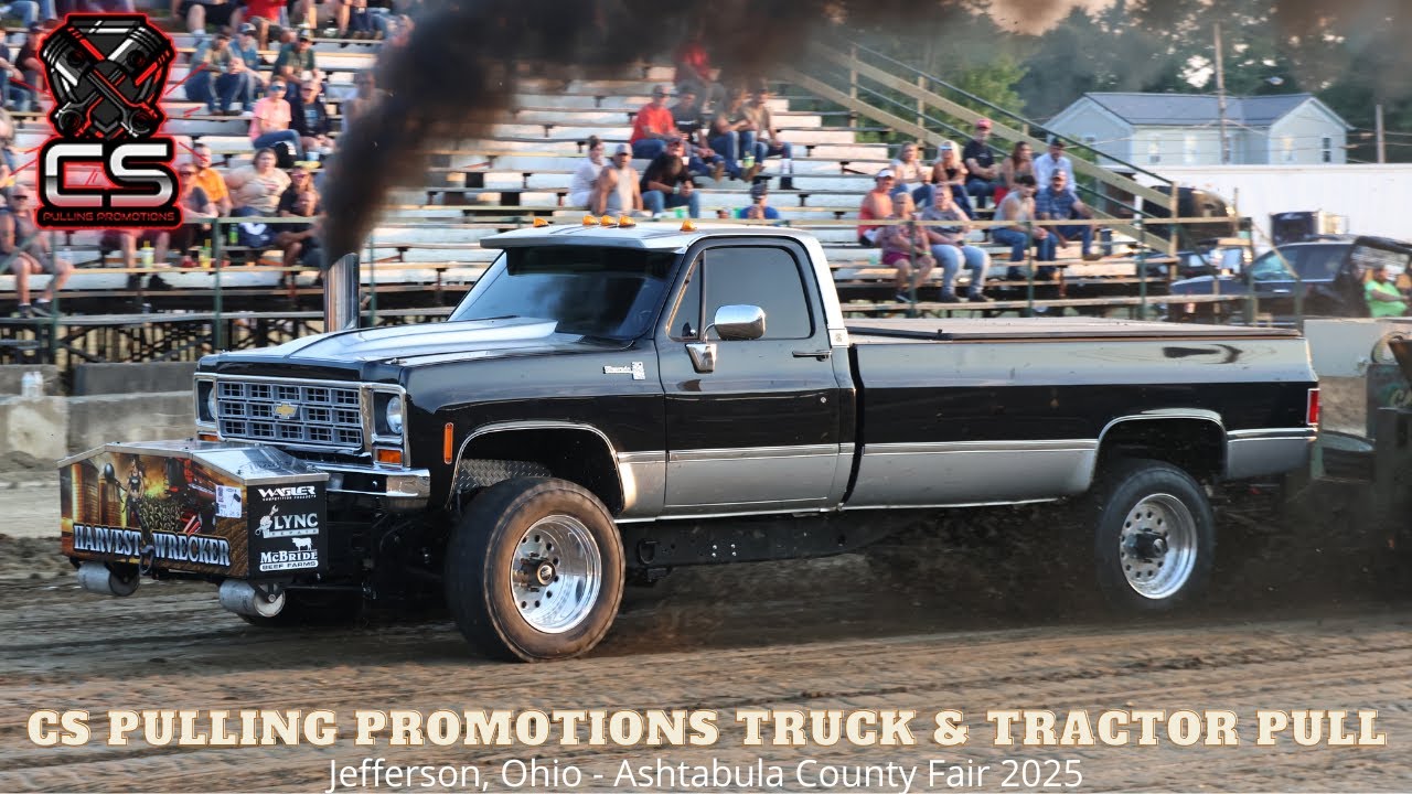 Jefferson, Ohio - CS Pulling Promotions Truck & Tractor Pull - Ashtabula County Fair 2025