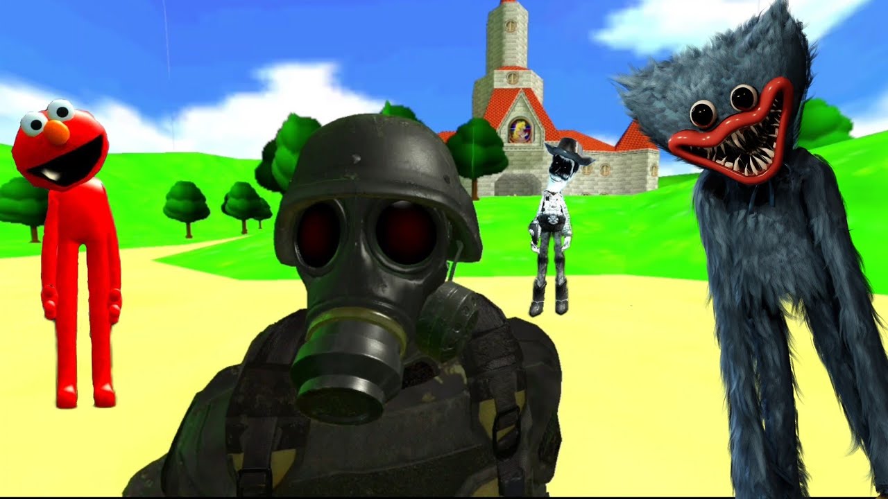 Gmod-nextbot survival and funny moments