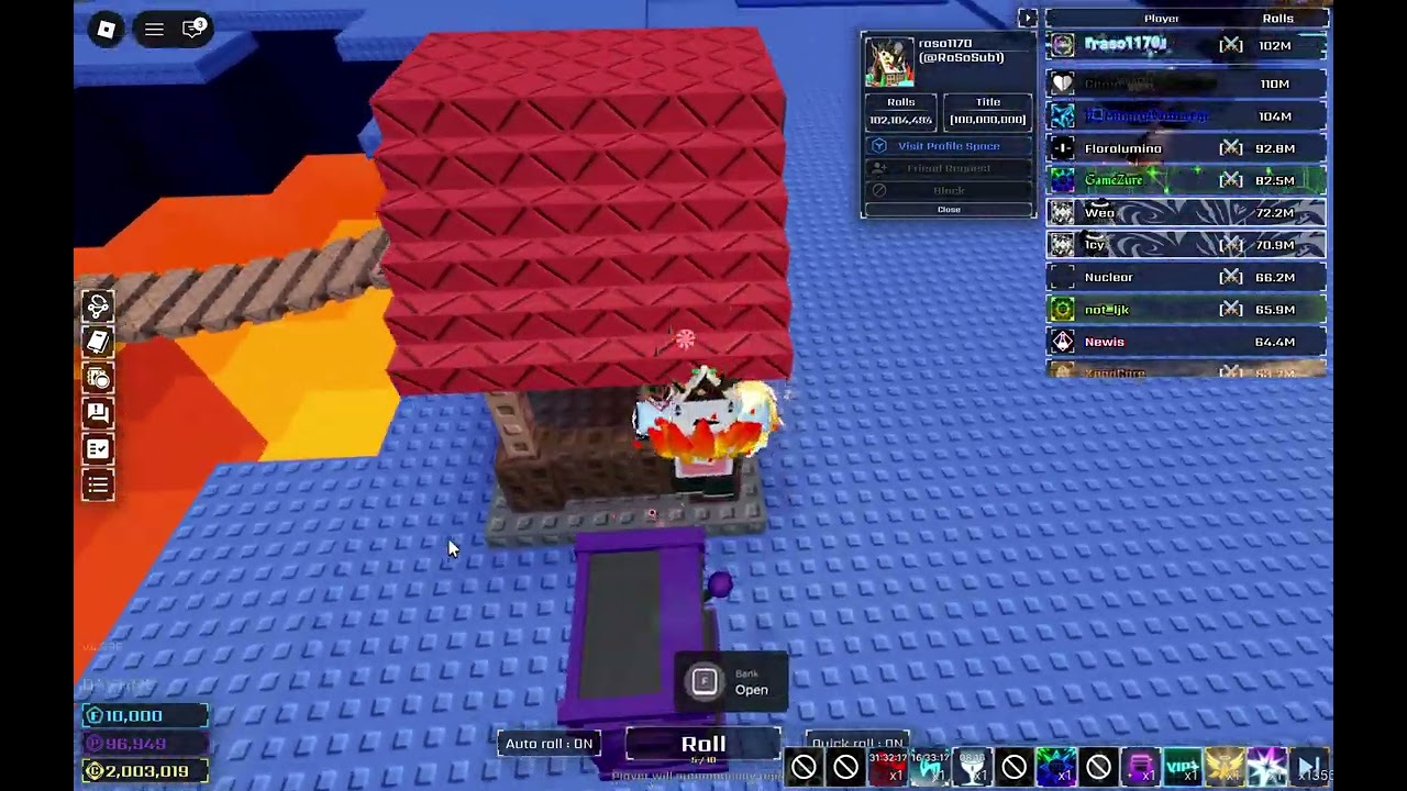 Cyberspace #3 7k Rolls in Cyberspace