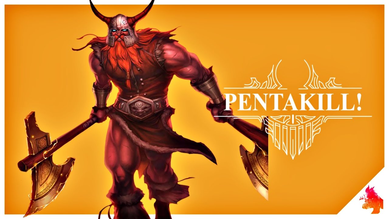 LOL OLAF PENTAKILL Love And Thunder 😱