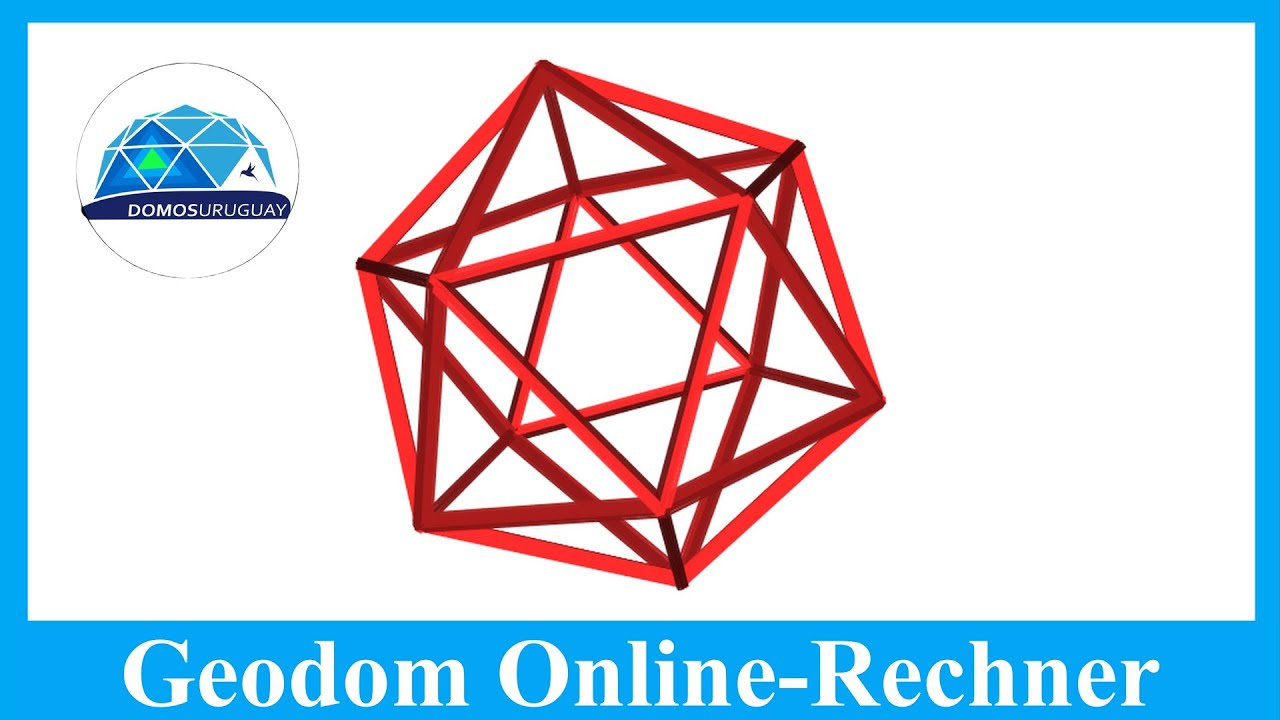 DIY Geod&auml;tische Kuppel berechnen mit Online Rechner