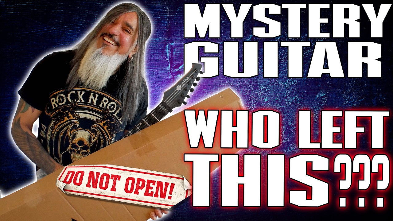 Mystery Guitar Box Left at My Door&hellip; Who Left THIS?!