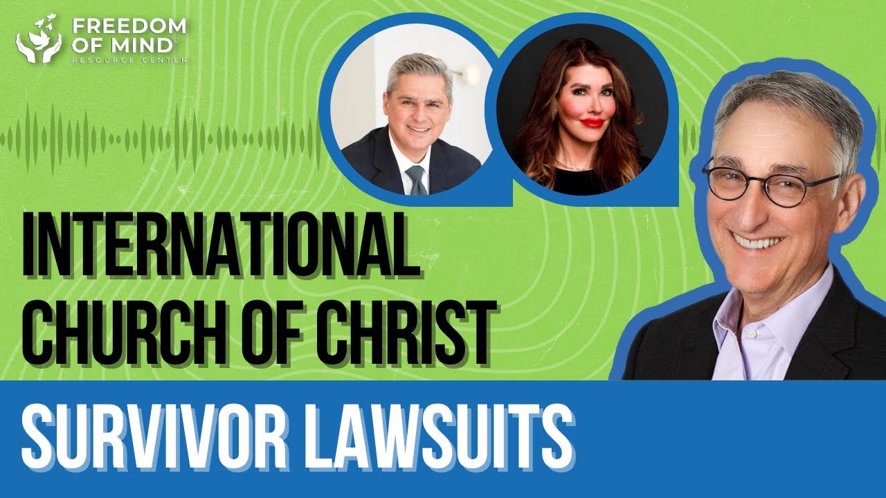 Dr. Steven Hassan w/ Former ICOC leader Michele Roland & Attorney Bobby Samini on their lawsuits