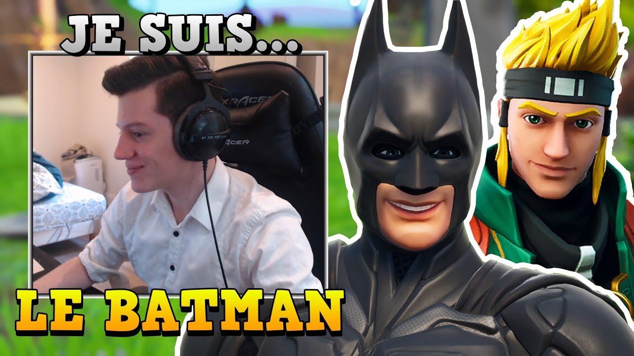 FORTNITE x BATMAN ! Le MEILLEUR DUO de TROLL sur FORTNITE...
