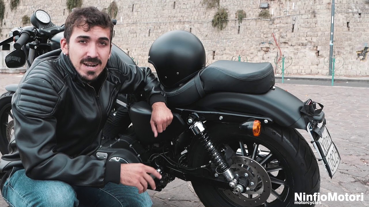 #NinfioVlog Harley Davidson 883 Iron