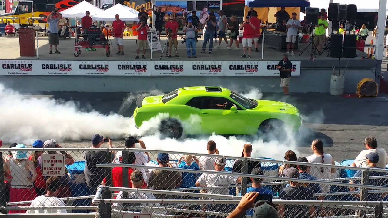 Ralph Gilles' Hellcat burnout