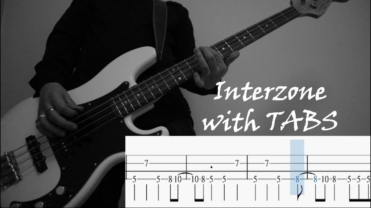 Interzone - Joy Division (Bass cover with TABS)