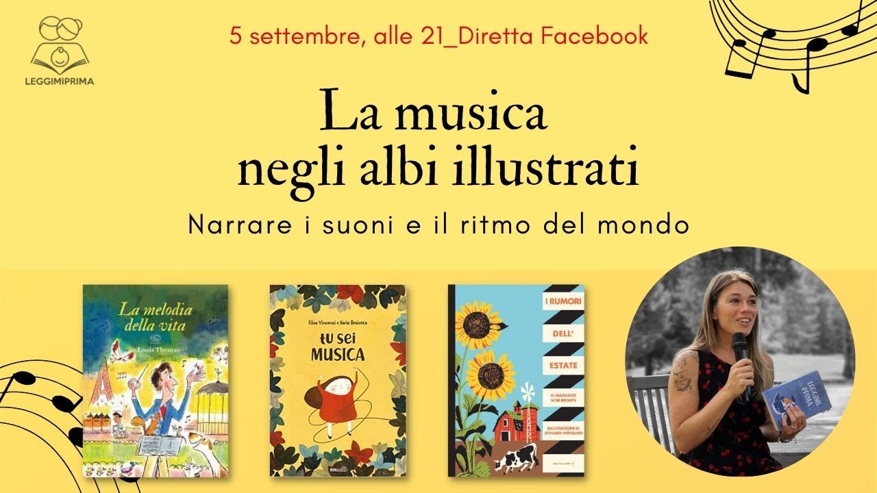 La musica negli albi illustrati_Diretta Facebook di Leggimiprima