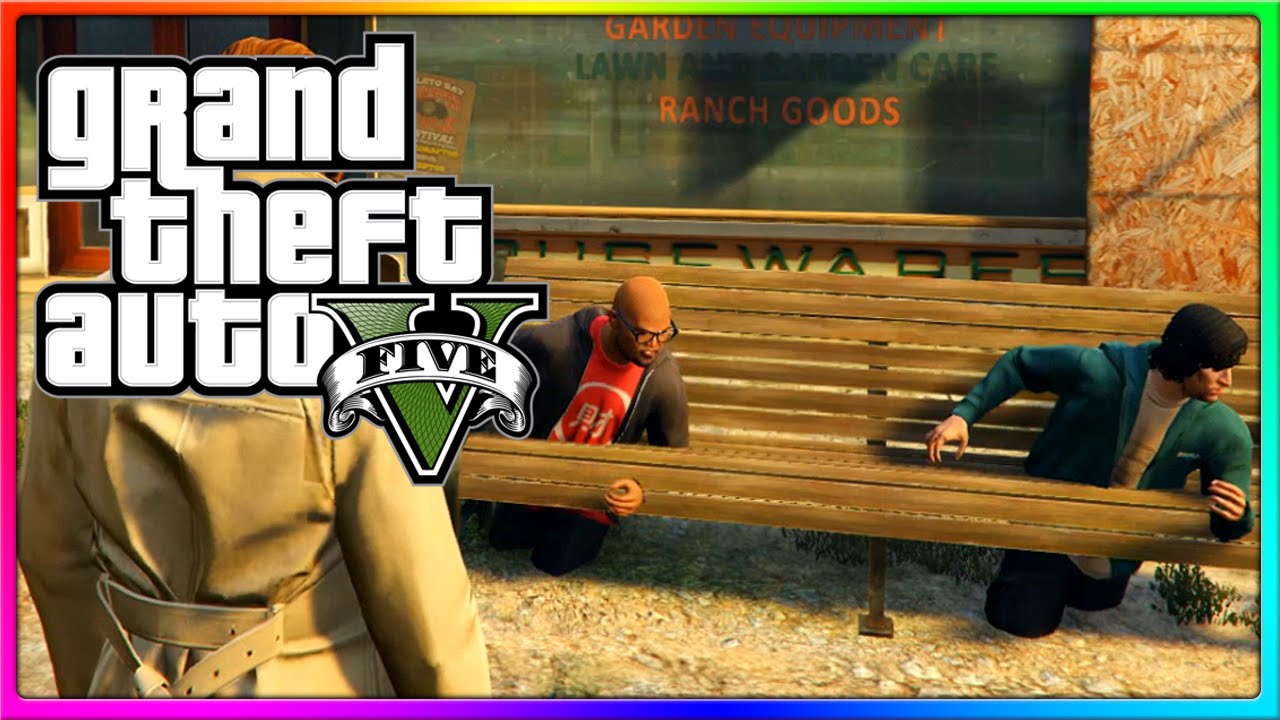 GTA 5 Online PC - SideArms the Musician, Running Glitch, and other Funny Moments! (GTA 5)