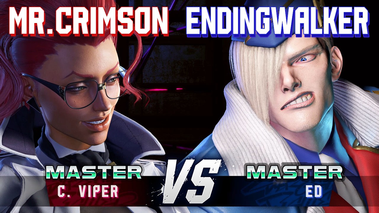 SF6 ▰ MISTER CRIMSON (C.Viper) vs ENDINGWALKER (Ed) ▰ High Level Gameplay