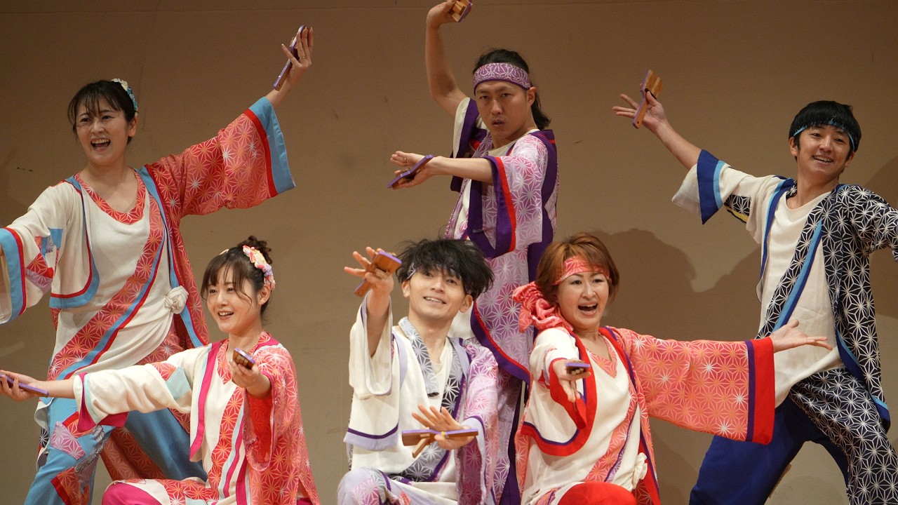 輝粋 『五色、八色鳥』 📍西成区民センター よさこいフェスタ (第二部) 2026-02-15T15:15