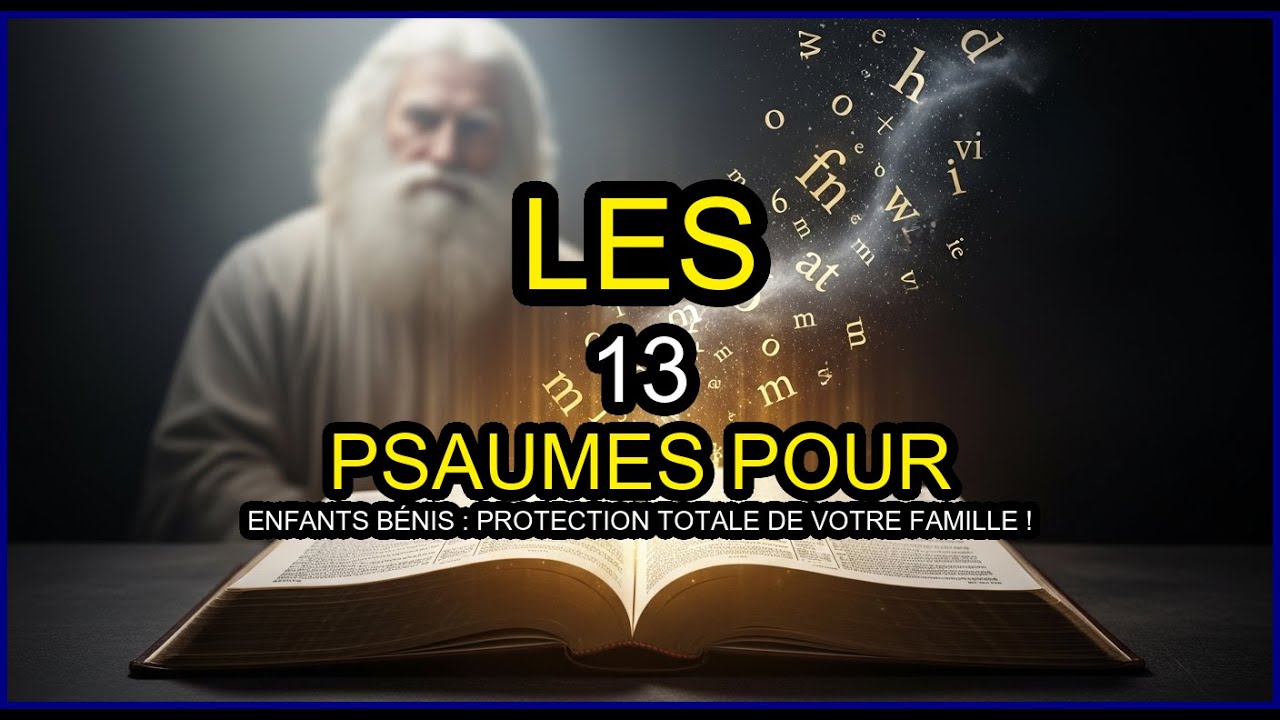 LES 13 PSAUMES POUR ENFANTS BÉNIS : Protection TOTALE de Votre Famille !