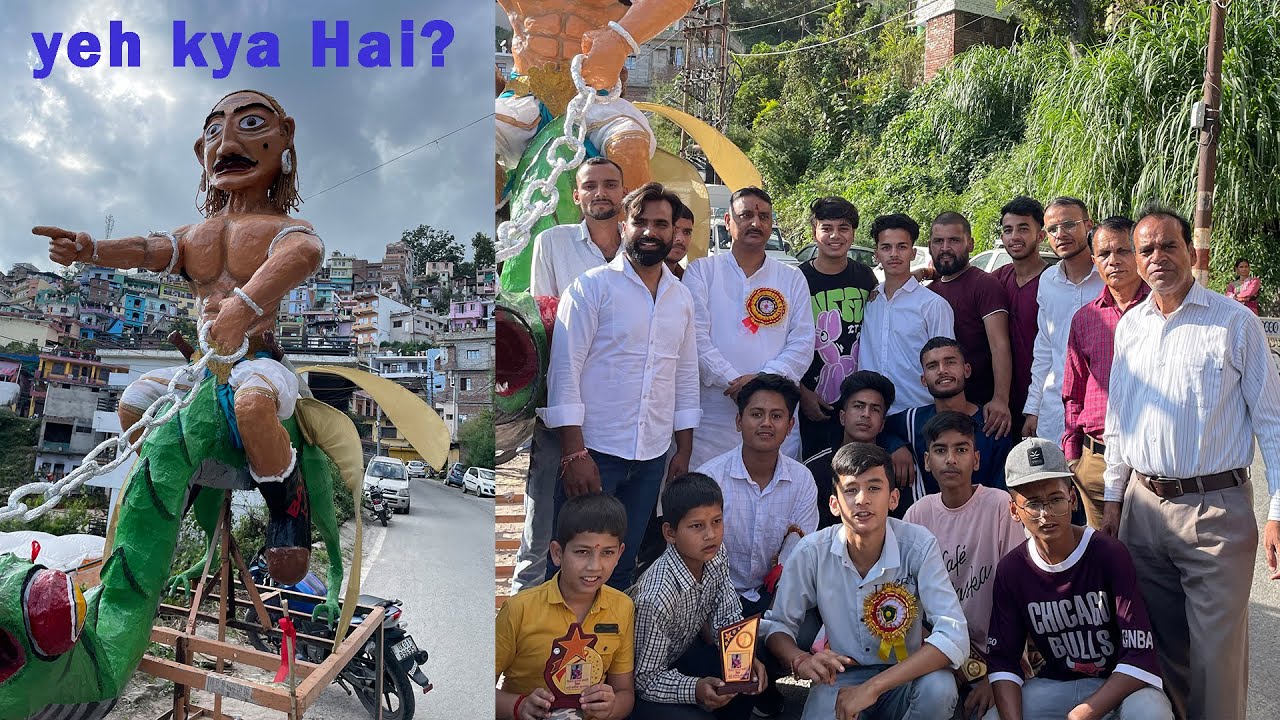 Finally putla bana diya | Almora Dusshera 2022