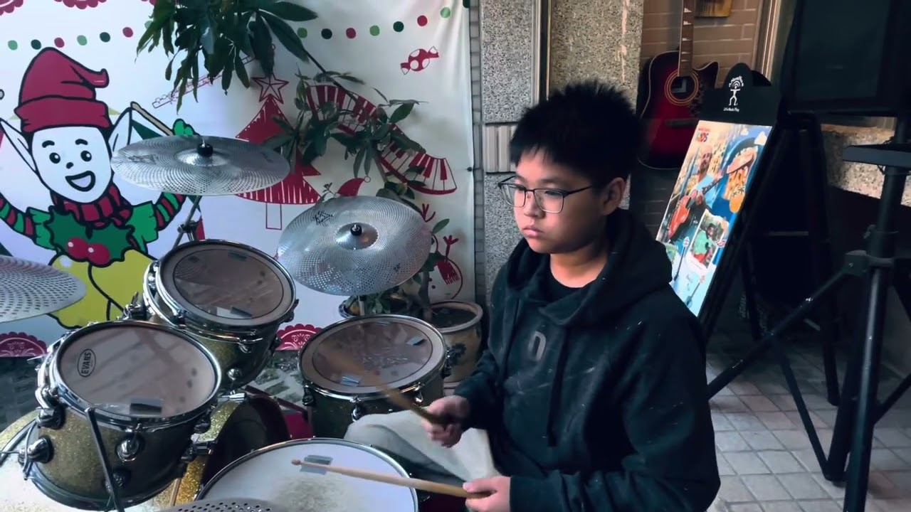 程今 - 愛是無畏的冒險 爵士鼓(Drum cover)