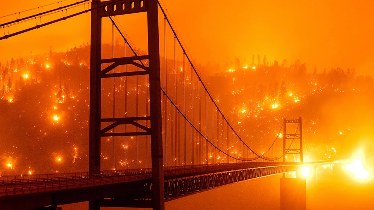 Back in 2002 I dreamt of the West Coast on fire and ashes falling on the East. 