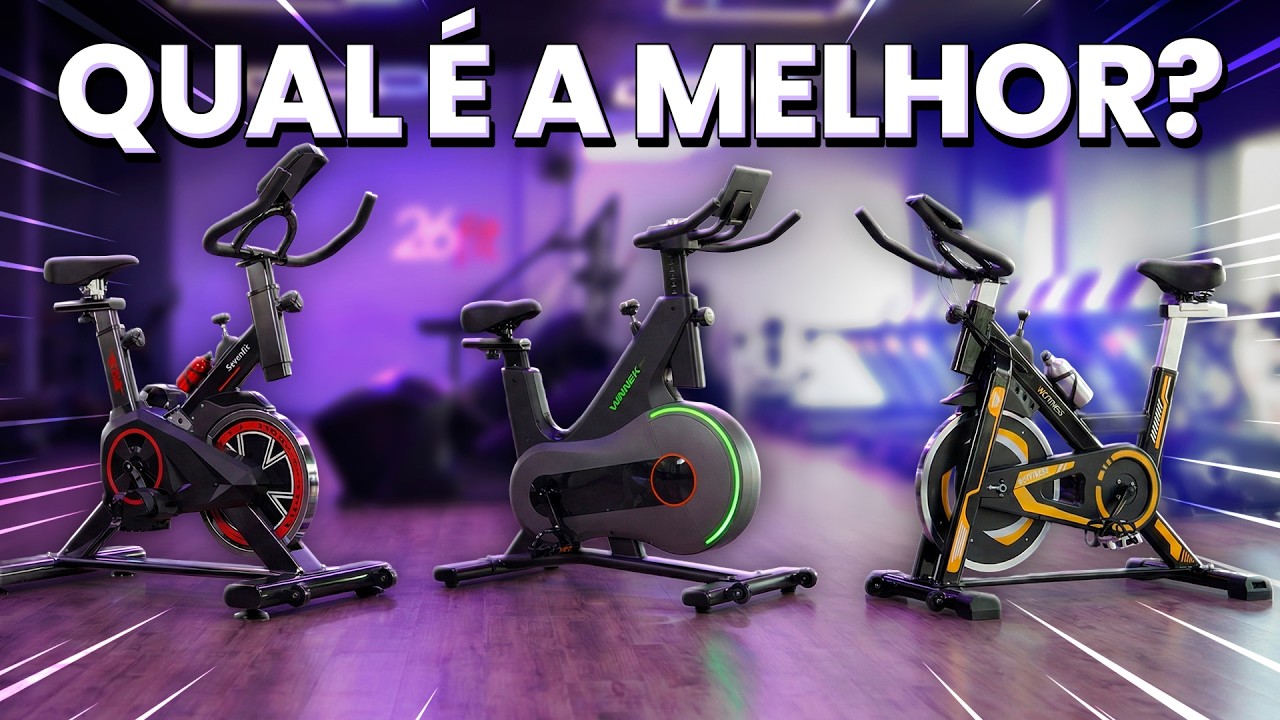 TOP 7 Bicicletas de Spinning 2026 – NÃO ESCOLHA ERRADO (Custo Benefício)