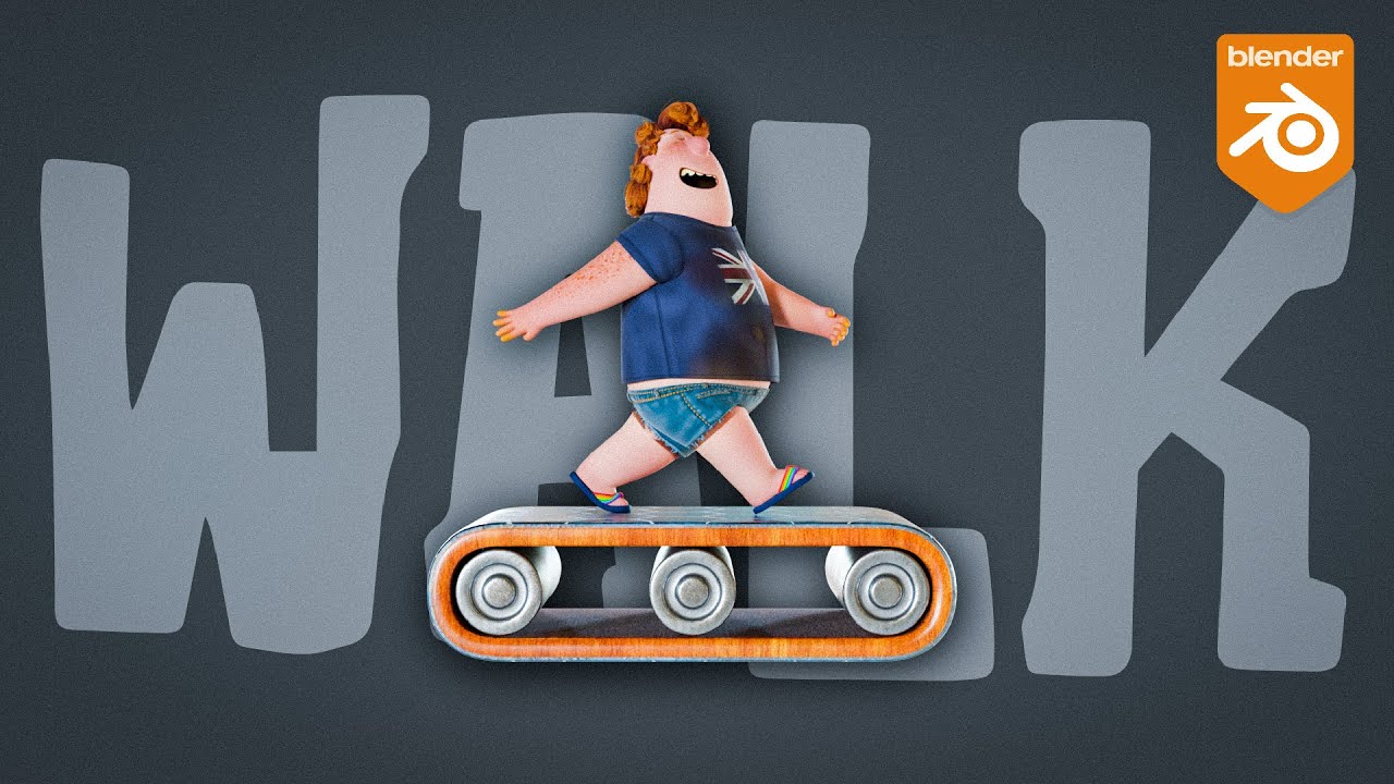 Get Started with Blender Animation in 20 minutes with This Walk Cycle Tutorial!