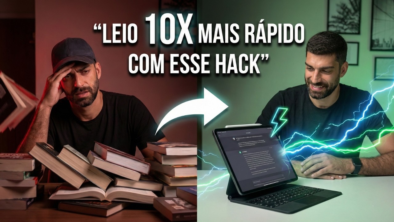 O método com IA que me ajudou a escolher LIVROS melhores