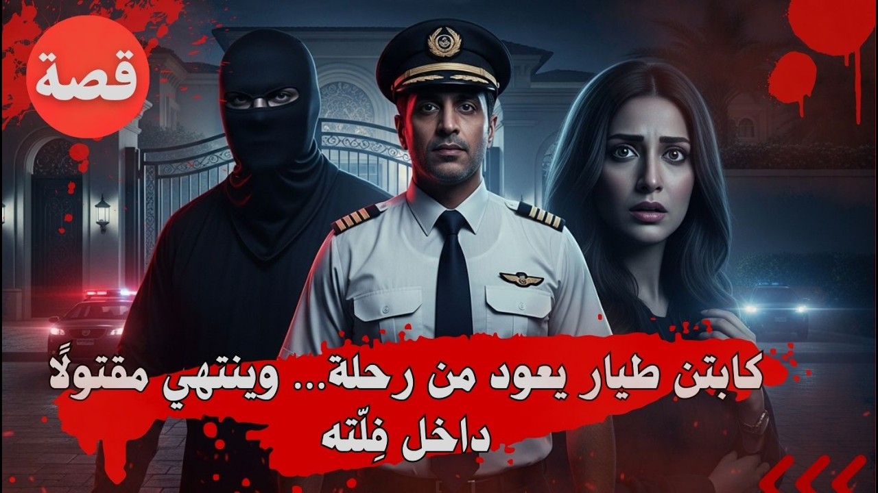 كابتن طيار يعود من رحلة… وينتهي مقتولًا داخل فِلّته