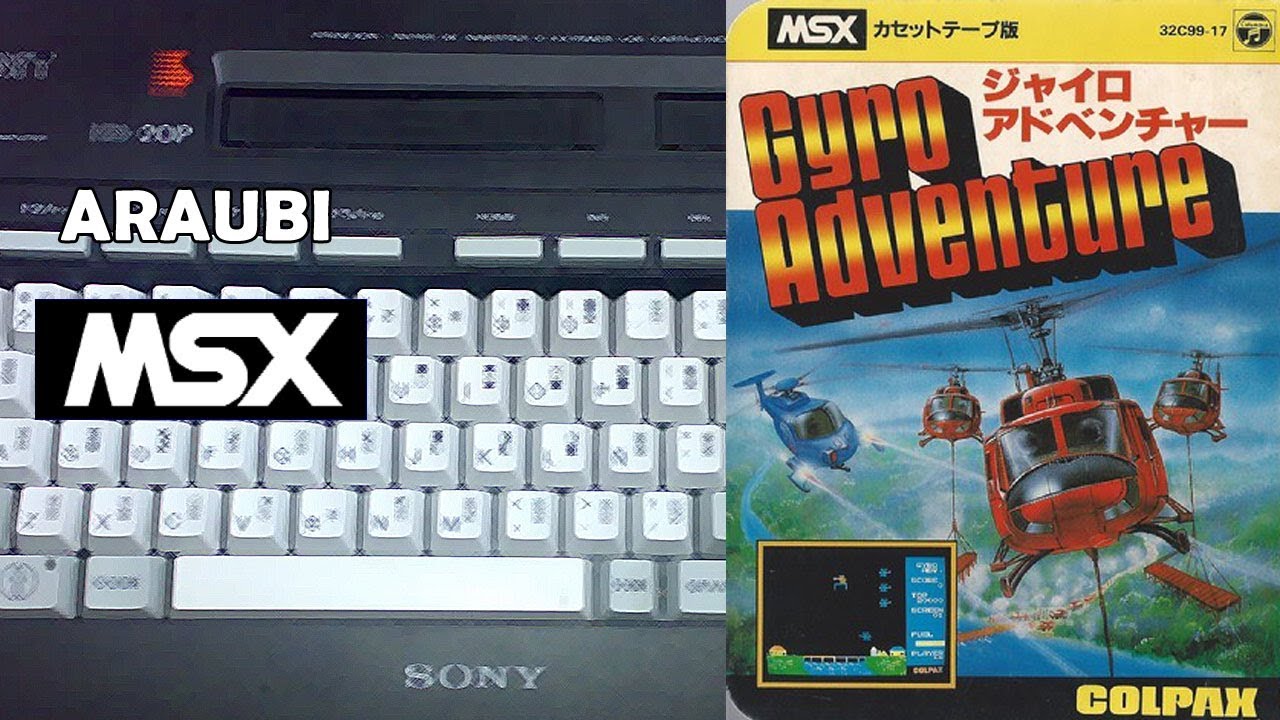 Gyro Adventure (Nippon Columbia, 1984) MSX [222] Walkthrough Comentado