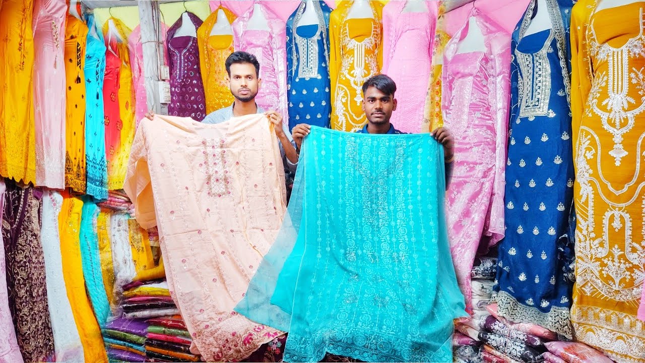 ঈদ কালেকশন থ্রী-পিস|থ্রী-পিসের পাইকারি বাজার করটিয়া হাট টাংগাইল।three piece wholesale market Karatia