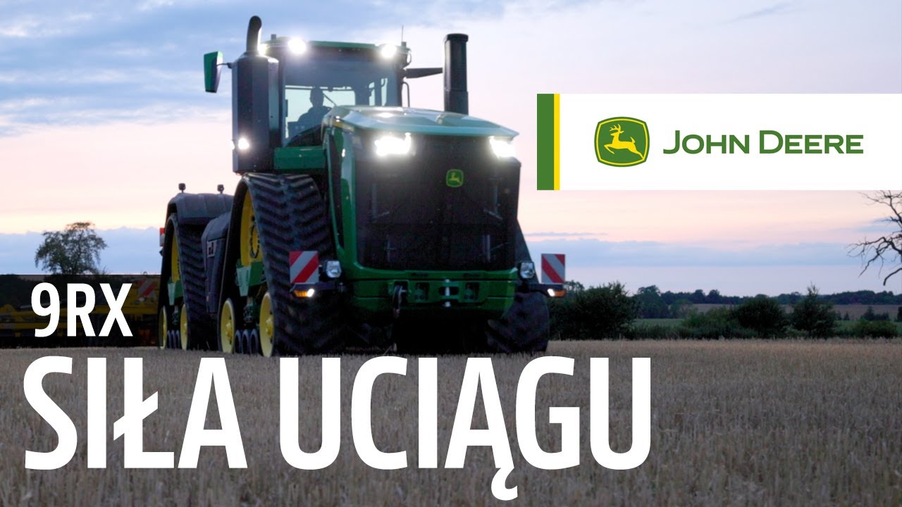 Bliższe spojrzenie na ciągnik John Deere 9RX: SIŁA UCIĄGU, PRECYZJA I&nbsp;WYDAJNOŚĆ