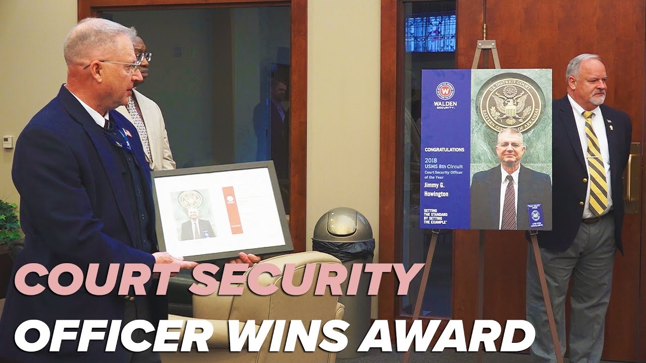 Court security officer wins prestigious award